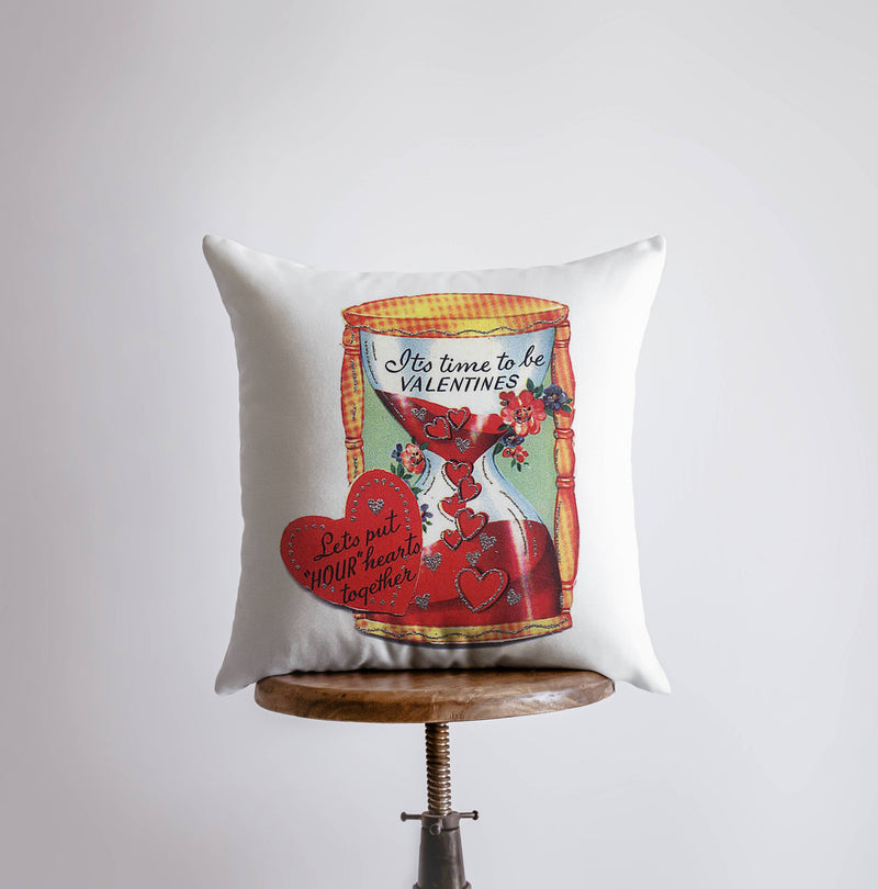 It's time to be Vintage Valentines | Pillow Cover | Throw Pillow |