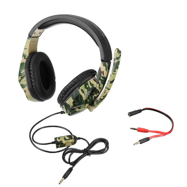 3.5mm Gaming Headset Stereo Surround Headphone For PS4 Laptop Xbox