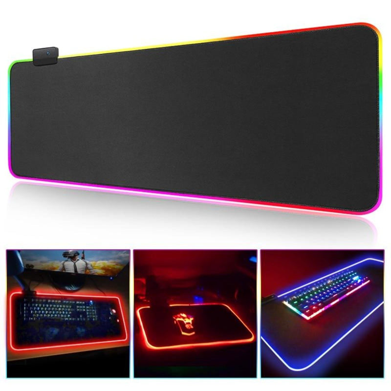 Ninja Dragons RGB Gaming 1 Touch Light Up Mouse Pad - Large Size