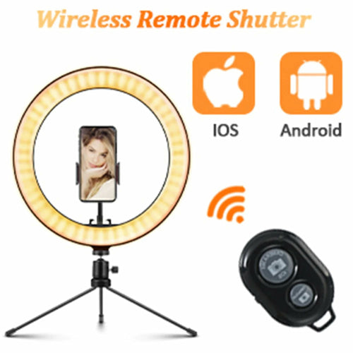 10" Table Top Ring Lights For Phone